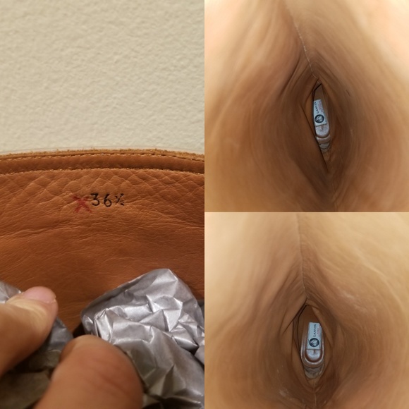 Authentic Lanvin hidden Wedge Heel Boots 6.5 - Picture 8 of 8